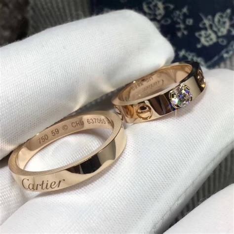 cartier or tiffany wedding band